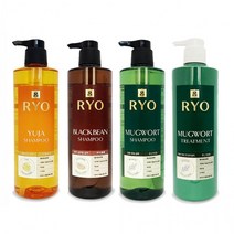 려 탈모증상완화 샴푸/트리트먼트/ 약쑥 유자 검은콩, 파주검은콩샴푸