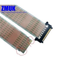 I-PEX 8K HDTV LVDS TV 리본 케이블 AWM 20941 105C 90V VW-1 51 핀, 02 51Pins_05 1000MM Length