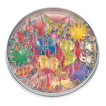 Fox Run 미니 플라워 앤 버터플라이 11피스 쿠키 커터 세트, Flower Butterfly