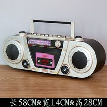 빈티지 레트로 카페 전화기 장식 인테리어 소품 감성 골동품 앤틱 소품샵 장식품 다이얼, 연예인 라디오 실버