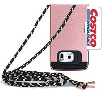 MK 갤럭시S7 엣지 G935 - MK마크 크로스 폰스트랩 카드포켓 케이스