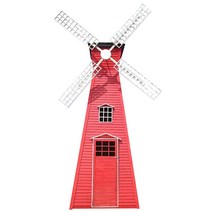 스팟 네덜란드 풍차 풍경 공원 장식물, 4m 풍차 (재고 있음)