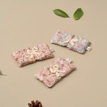 [자체제작 / handmade] 강아지 눈 찜질안대 다래끼 안검염 결막염 발열팩 온열기구, 하늘, 대, 면 거즈 2장 추가