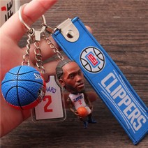 NBA 농구선수 키링 캐릭터 피규어 열쇠고리, 02