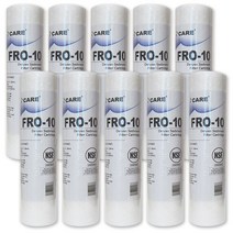 FRO-10 디럭스 침전필터 10인치 250mm 10개, 1개, FRO-10 10인치 25M 10개