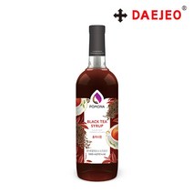 포모나 홍차향 시럽 1L, 단품