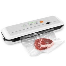 가정용진공포장기 실링기 수비드 진공 포장기 실러 식품 저장 포장 가방, 6621 PC White+240V AU PLUG