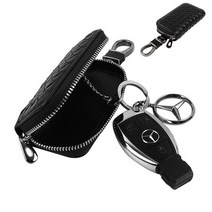 자동차 키홀더 고급소가죽 멀티스마트키 열쇠고리 케이스/캡티바 윈스톰 아베오 올란도 알페온 벨로스터 스팅어 스토닉 베뉴 셀토스 넥쏘 엑센트 티볼리 오피러스 베라 맥스 크루즈 라세티, 블랙