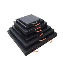 크레인 아웃트리거 사다리차 받침대 패드 기중기 매트, 300x300x30