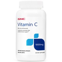 GNC 비타민 C 1000 식물성 캡슐 (180캡슐), 단품