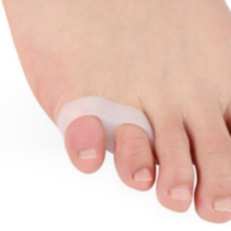 발가락벌리기 발가락 사이 교정기 실리콘링, 1세트