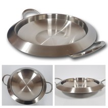 풍년주방 삼중 부대냄비 5종 (인덕션 언더렌지 사용가능) 스텐냄비 삼중냄비 찌개냄비, 1개, 냄비(30cm)+뚜껑(30cm)