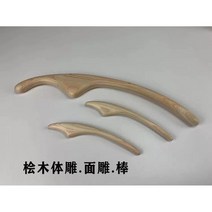 대나무 마사지 스틱 나무 림프순환 마사지봉 스틱 경락 롤 테라피 종아리 뱀부 전신, C