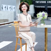 60대 80대 엄마 할머니 여름 옷 츄리닝 세트 선물 A13