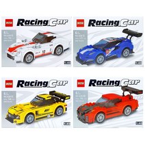레이싱카블럭 단체선물 판촉물 조립 완구 레이싱카 블럭 미니카 자동차 ehsqn9887*0353811Gk, 본상품선택