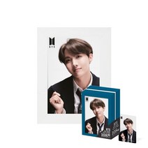 퍼즐피플 BTS 직소퍼즐 모음, 미니멀티 BTS 제이홉 108피스 액자포함(108피스자체제작화이트), 108p