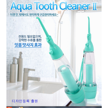 구강세정기 잇몸마사지 구강관리기 치아교정 충치 구강관리, 아쿠아투스크리너2