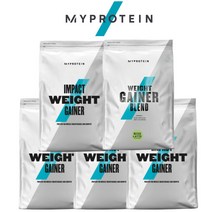 마이프로틴 웨이트게이너 2.5kg 5kg 5가지맛 Myprotein Impact weight gainer, 초코맛2.5kg