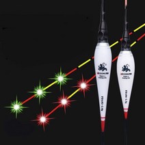 3점등 스마트찌 민물전자찌 민물 낚시 찌 붕어 잉어, n 2호(부력 약 1.6g)
