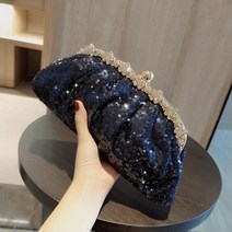 스팽글가방 반짝이 숄더백 디너백 클러치 미니 파우치 라운드