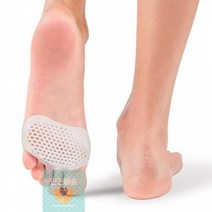 앞꿈치패드_족저근막염_종자골_패드_앞꿈치_실리콘_오픈토_실리콘_주_앞발바닥_앞발_패드_지간신경종_쿠션 D3CE, 화이트