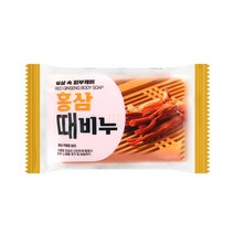피부케어 홍삼 때비누 150g 목욕 세신 한방비누 각질제거, 없음