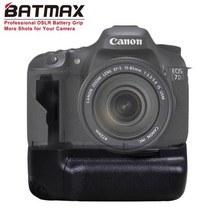 캐논 eos 7d 디지털 slr 카메라 용 batmax BG-E7 배터리 그립 BG-E7 또는 6x aa 사이즈 배터리로 LP-E6 배, 한개옵션0