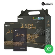 [미쁨생활건강] 국내산 녹용 담은 가시오가피즙 70ml x 30포(5박스)