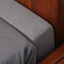 침대 틈새 쿠션 매트리스사이 맞춤형 스펀지 패브릭, 120cm커피