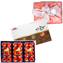 상주 반건시 곶감 선물세트 보자기 개별포장, 3. 반건시 30과 (특로얄) 70-80g