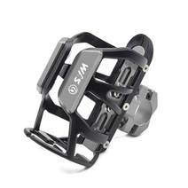 무드패싯 SYM 크루심125 300 조이맥스Z300 전용 고급 컵홀더 물병 커피 음료수 거치대 튜닝 커스텀, 티타늄개