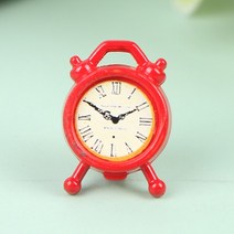 미니어처택배상자 1:12 Wall Clock Doll House Miniaturas Home Decor Accessories Toy Pretend Play Furni, 20 28