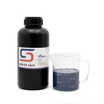 Siraya Tech-ABS-Like 3D 프린터 레진 고속 그레이 405nm UV 경화 LCD DLP 3D 인쇄용 비 취성 표준 포토, 02 Fast - Navy grey