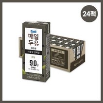 매일유업 매일두유 무설탕 검은콩 190ml x 24팩, 상세페이지 참조