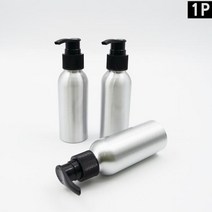 알루미늄 화장품공병 펌프용기 100ml 100ml알루미늄공병짜는거, 상세페이지 참조