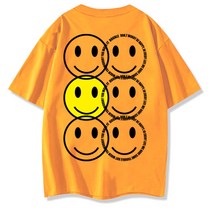 일루소 스마일 오버핏 반팔 티셔츠