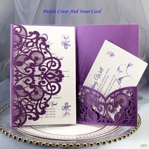 생일축하카드 팝업카드 메세지 세트1장 세트 블루 화이트 레이저 컷 결혼, 15 Cover And Inner Card