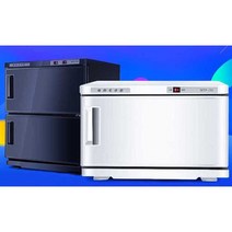 타올 온장고 스팀기 피부관리실 네일샵 수건 UV 살균, 25L 화이트