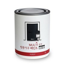 [624CONTAINER]노루페인트 방문 가구용 1L 화이트포장훼손 반품불가, ★단일상품
