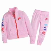 플레이키즈프로 나이키키즈 **분당점** 나이키 걸즈 XO 스우시 트리콧 세트 ** 백화점정품~@@빠른배송@@