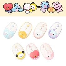 BT21 방탄소년단 굿즈 ROYCHE 미니니 멀티페어링 무선 마우스 버전선택, 코야(KOYA)