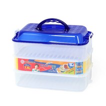 쿨라라 직20호 1600ml 3단 / 밀폐용기 반찬통 찬합