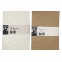 [NaturH] 편지봉투 165x115, 크라프트