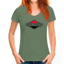 전동예초기 전동잔디깍기 예초기 브릭스 스트래튼 잔디 깎는 기계 엔진 티셔츠 AliExpress, WoMen pea green+M