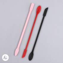 슬림 실리콘 믹싱 스틱 레진 아트 공예 재료 RC022, 레드