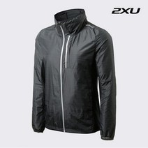 2XU 코리아 남성 리플렉티브 스트라이프 자켓 XUG1411BLK