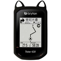 자전거 컴퓨터 실리콘 케이스 및 Bryton 라이더 420 R420 R320 GPS 품질 Ca귀 모델에 대 한 화면 보호기 커버, 1pc Black With Film