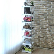 신발장 겸용 조립식 7단 선반, 단일제품선택