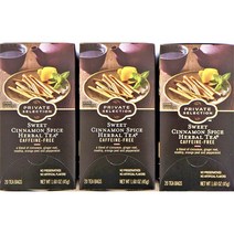 Private Selection Sweet Cinnamon Spice Herbal Tea Caffeine-Free 3 Pack 프라이빗 셀렉션 스위트 시나몬 스파이스 허브 티 카페, 1