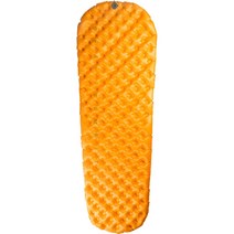 씨투써밋 Ultralight Insulated 에어 매트 사이즈 R 주황색, Yellow, Long